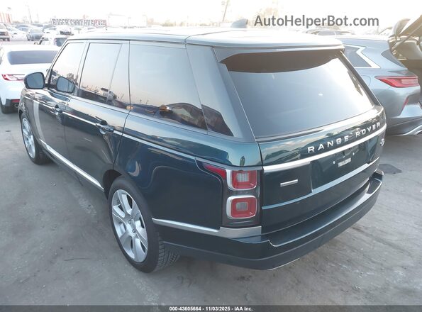 SALGS2RE0JA390735 2018 LAND ROVER RANGE ROVER Зеленый Задняя левая четверть