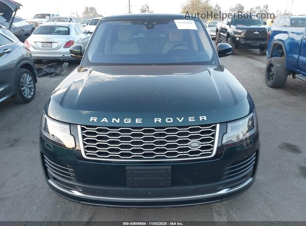 SALGS2RE0JA390735 2018 LAND ROVER RANGE ROVER Зеленый Вид щитка приборов