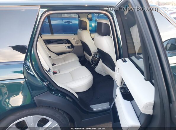 SALGS2RE0JA390735 2018 LAND ROVER RANGE ROVER Зеленый Вид наклейки с VIN-кодом