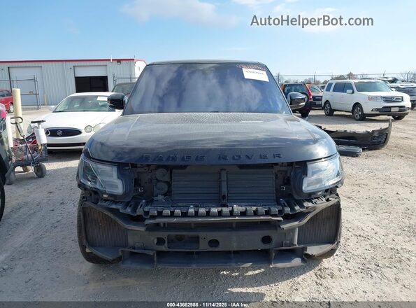 SALGS2RE3KA536210 2019 LAND ROVER RANGE ROVER Black უკანა სალონის ხედი