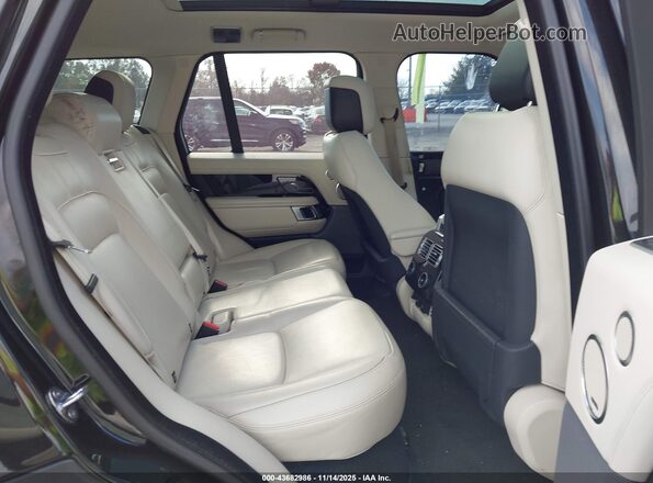 SALGS2RE3KA536210 2019 LAND ROVER RANGE ROVER Black VIN კოდის სტიკერის ხედი