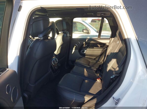 SALGS2RU3MA419737 2021 LAND ROVER RANGE ROVER White Vista de la etiqueta del VIN