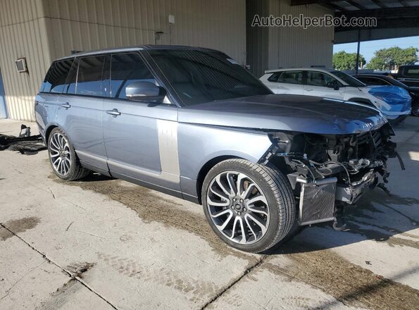 SALGS2RU5MA446647 2021 LAND ROVER RANGE Серебряный Передняя правая четверть