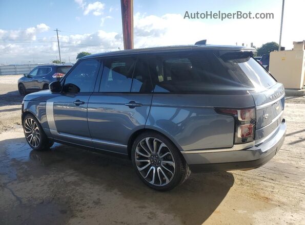 SALGS2RU5MA446647 2021 LAND ROVER RANGE Серебряный Задняя левая четверть