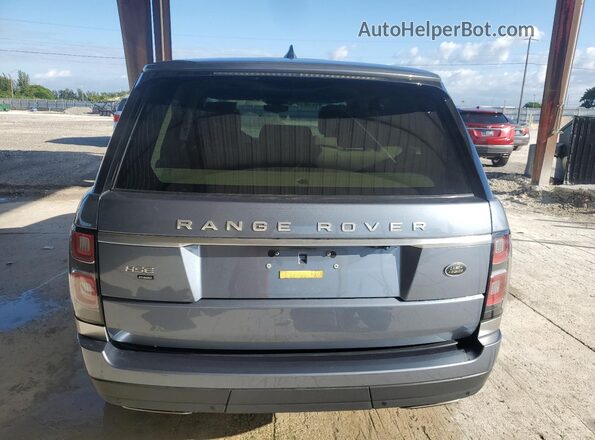SALGS2RU5MA446647 2021 LAND ROVER RANGE Серебряный Вид сзади