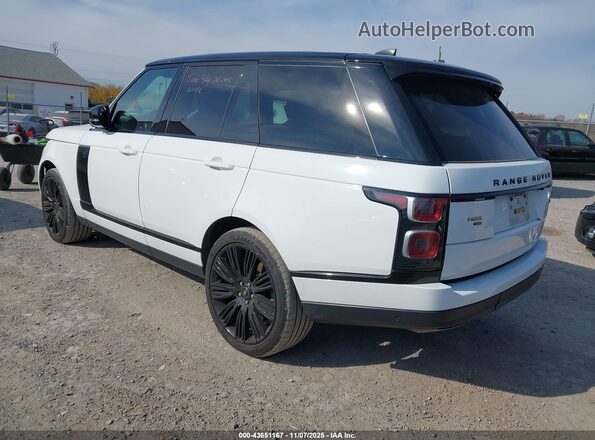 SALGS2RU5NA461943 2022 LAND ROVER RANGE ROVER White Trasero izquierdo