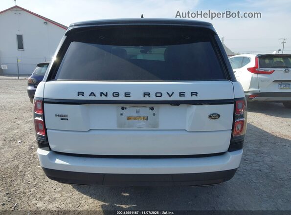 SALGS2RU5NA461943 2022 LAND ROVER RANGE ROVER White 