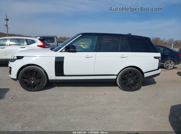 SALGS2RU5NA461943 2022 LAND ROVER RANGE ROVER White Vista interior de 360 grados