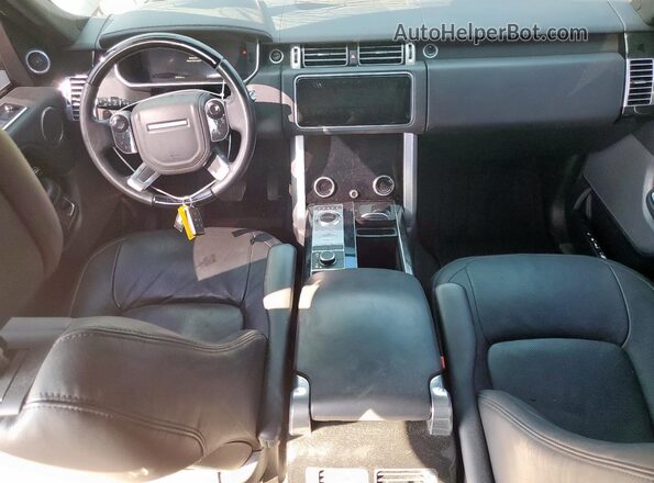 SALGS2RU6LA404888 2020 LAND ROVER RANGE Black Vista del salpicadero