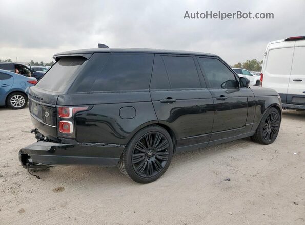 SALGS2RU6NA470800 2022 LAND ROVER RANGE Black Tył prawy