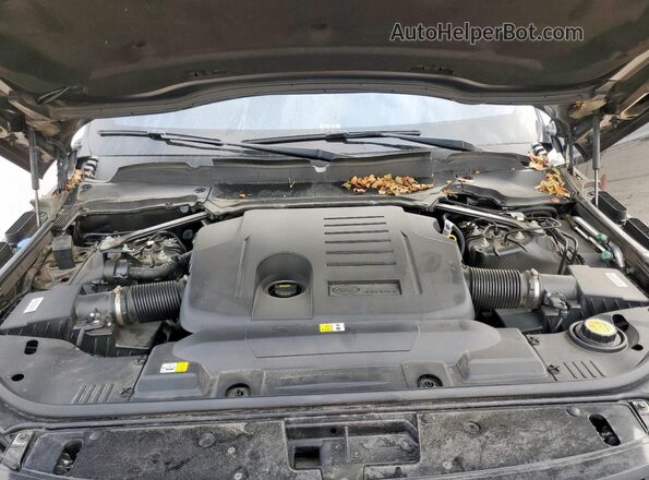 SALGS2RU6NA470800 2022 LAND ROVER RANGE Black Widok komory silnika