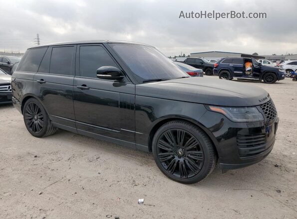 SALGS2RU6NA470800 2022 LAND ROVER RANGE Black Przód prawy