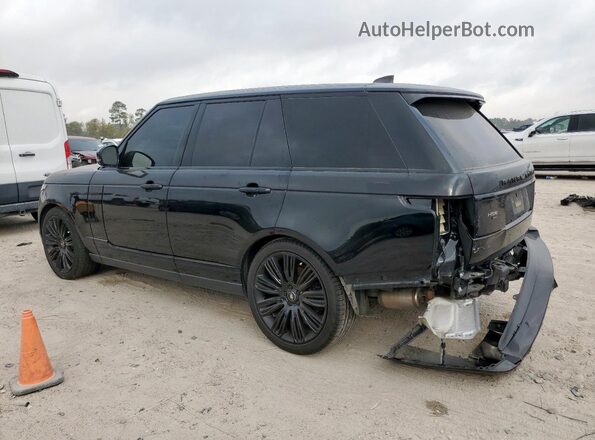 SALGS2RU6NA470800 2022 LAND ROVER RANGE Black Tył lewy