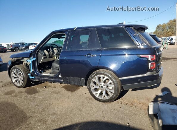 SALGS2RU8LA569678 2020 LAND ROVER RANGE Blue უკანა მარცხენა
