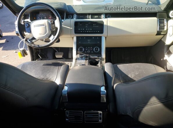 SALGS2RU8LA569678 2020 LAND ROVER RANGE Blue წინა პანელის ხედი