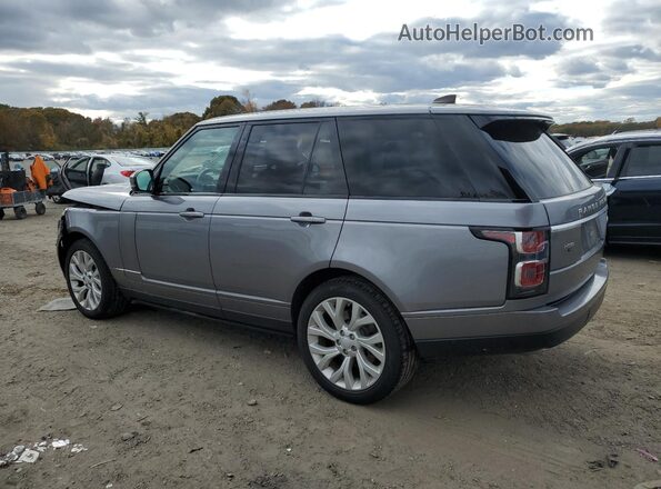 SALGS2RU8LA584231 2020 LAND ROVER RANGE Gray Задня ліва чверть