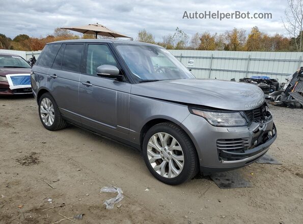 SALGS2RU8LA584231 2020 LAND ROVER RANGE Gray Передня права чверть