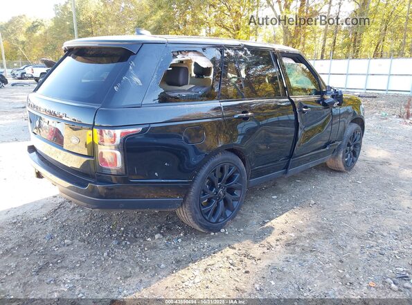 SALGS2RU8MA441703 2021 LAND ROVER RANGE ROVER Black Trasero derecho