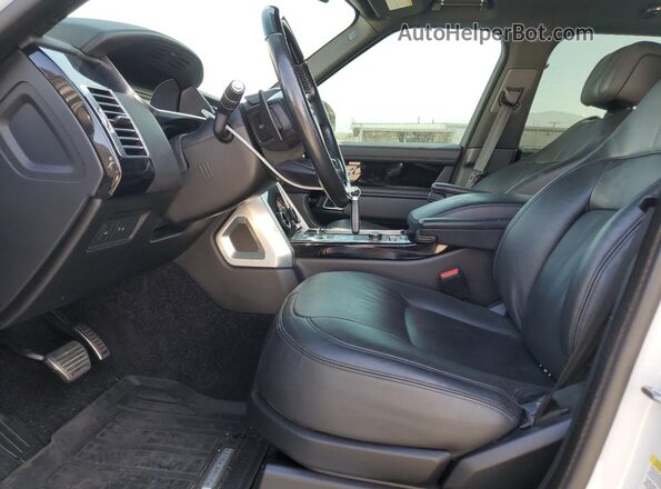 SALGS2RUXMA448832 2021 LAND ROVER RANGE White Вид салону спереду