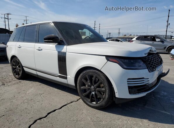 SALGS2RUXMA448832 2021 LAND ROVER RANGE White Передня права чверть