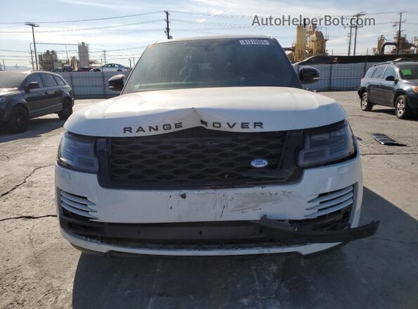 SALGS2RUXMA448832 2021 LAND ROVER RANGE White Вид спереду