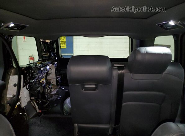 SALGS2RUXNA472582 2022 LAND ROVER RANGE Black Հետևի նստատեղերի տեսք