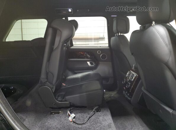 SALGS2RUXNA472582 2022 LAND ROVER RANGE Black Սալոնի հետևի տեսք