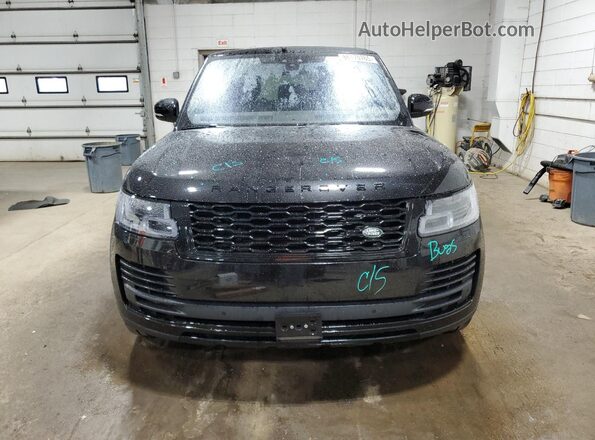 SALGS2RUXNA472582 2022 LAND ROVER RANGE Black Դիմացի տեսք