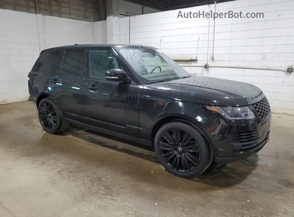 SALGS2RUXNA472582 2022 LAND ROVER RANGE Black Առջևի աջ