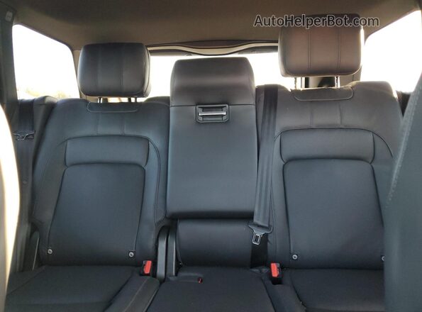 SALGS2SE1LA585711 2020 LAND ROVER RANGE Black Հետևի նստատեղերի տեսք