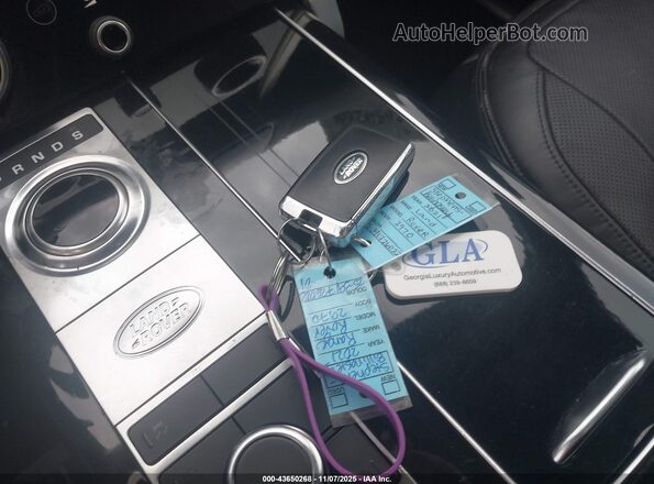 SALGS2SE5MA452970 2021 LAND ROVER RANGE ROVER Black Առջևի վահանակի տեսք