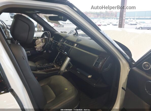 SALGS2SE7LA592002 2020 LAND ROVER RANGE ROVER White Front interior view