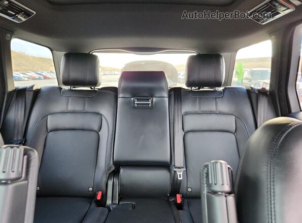 SALGS2SE7MA435930 2021 LAND ROVER RANGE Black Հետևի նստատեղերի տեսք
