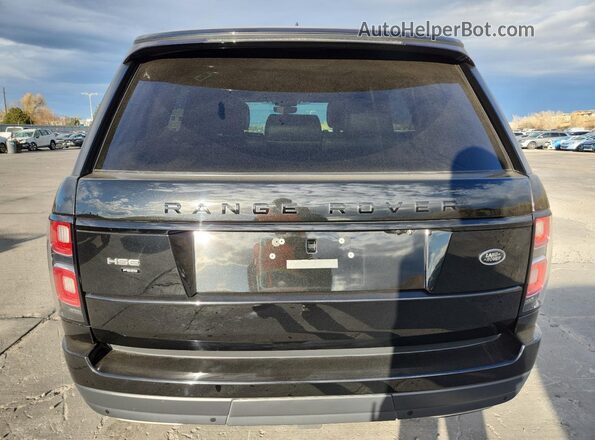 SALGS2SE7MA435930 2021 LAND ROVER RANGE Black Հետևի տեսք