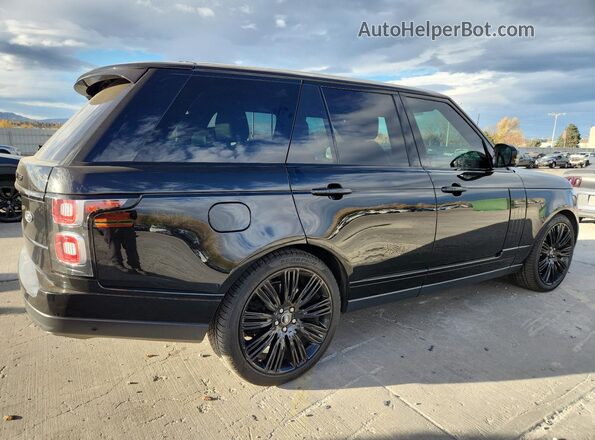 SALGS2SE7MA435930 2021 LAND ROVER RANGE Black Հետևի աջ