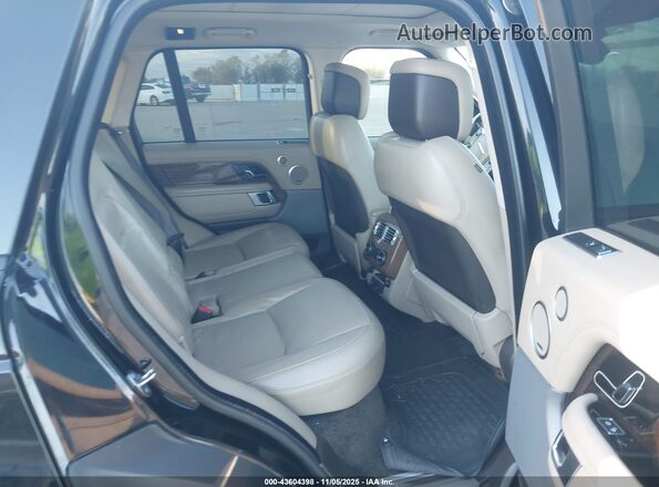 SALGS2SV5JA389901 2018 LAND ROVER RANGE ROVER Black VIN კოდის სტიკერის ხედი