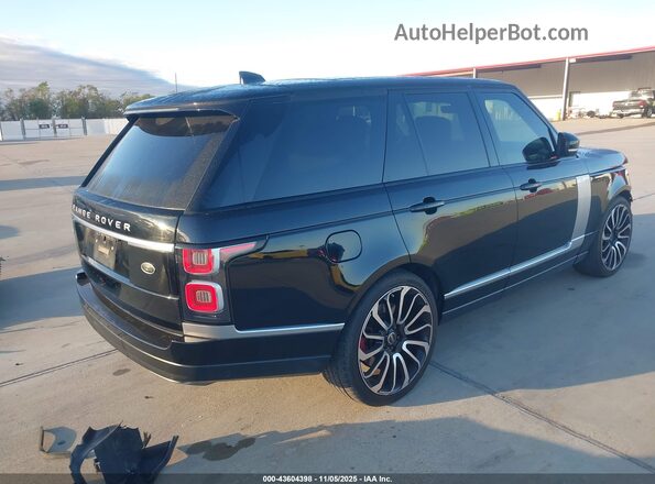 SALGS2SV5JA389901 2018 LAND ROVER RANGE ROVER Black უკანა მარჯვენა