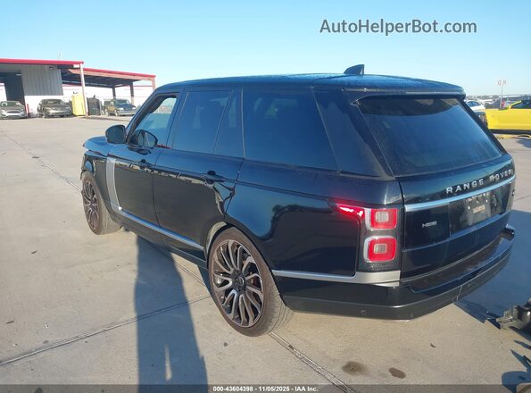 SALGS2SV5JA389901 2018 LAND ROVER RANGE ROVER Black უკანა მარცხენა