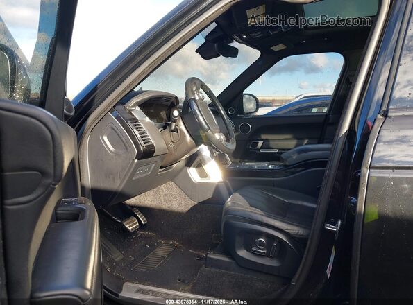 SALGS5FE1HA351703 2017 LAND ROVER RANGE ROVER Black Սալոնի դիմացի տեսք