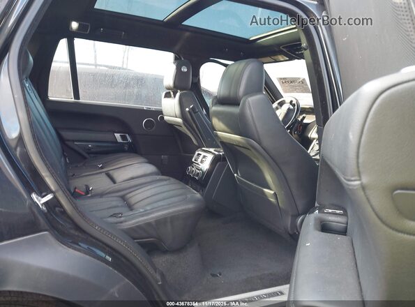 SALGS5FE1HA351703 2017 LAND ROVER RANGE ROVER Black VIN կոդի պիտակի տեսք