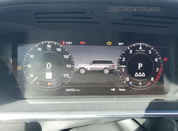 SALGS5SE3MS444285 2021 LAND ROVER RANGE Черный 