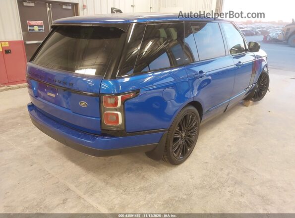 SALGS5SE9LA413203 2020 LAND ROVER RANGE ROVER Blue უკანა მარჯვენა