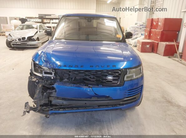 SALGS5SE9LA413203 2020 LAND ROVER RANGE ROVER Blue ხელსაწყოთა პანელის ხედი