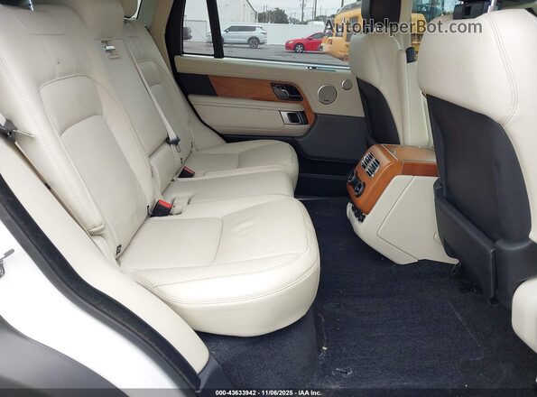 SALGS5SEXMA429735 2021 LAND ROVER RANGE ROVER White VIN կոդի պիտակի տեսք