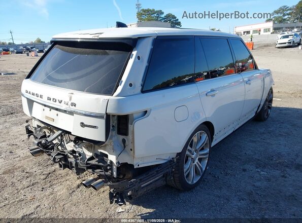 SALGW3FE3HA343725 2017 LAND ROVER RANGE ROVER White Հետևի աջ