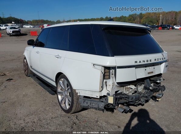 SALGW3FE3HA343725 2017 LAND ROVER RANGE ROVER White Հետևի ձախ