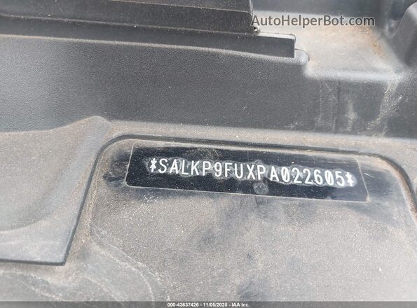 SALKP9FUXPA022605 2023 LAND ROVER RANGE ROVER Black 