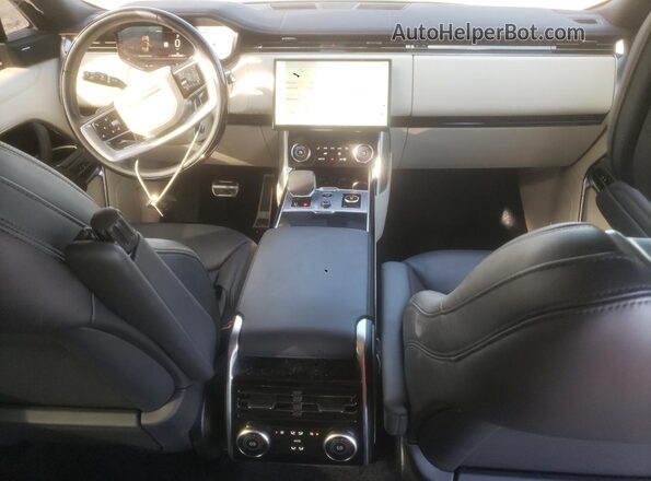 SALKPBE79PA055386 2023 LAND ROVER RANGE Black Առջևի վահանակի տեսք