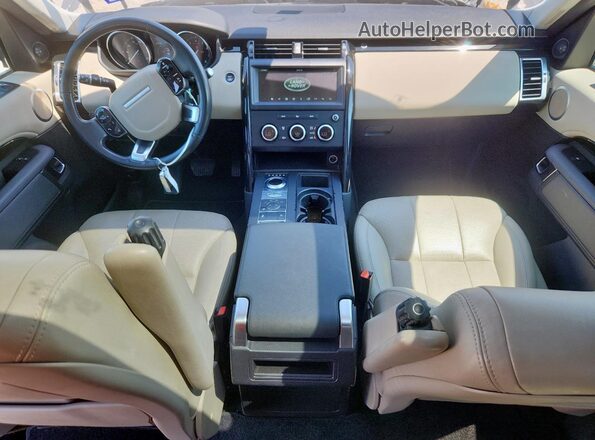 SALRG2RV8L2423049 2020 LAND ROVER DISCOVERY Black Widok deski rozdzielczej