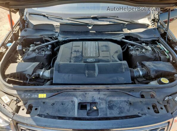 SALRG2RV8L2423049 2020 LAND ROVER DISCOVERY Black Widok komory silnika